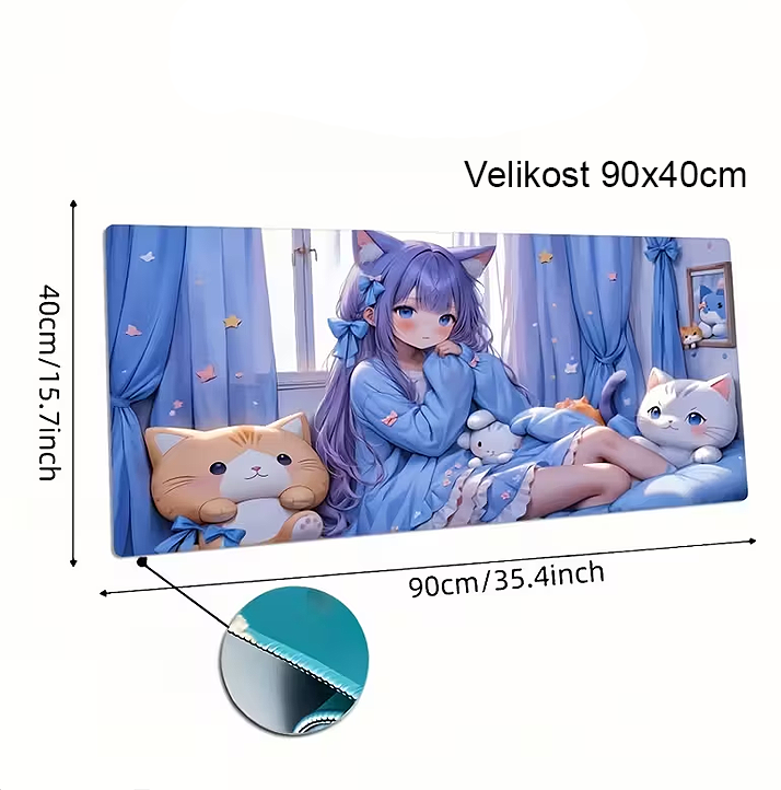 Podložka pod myš: Nachoneko Nacho Cat