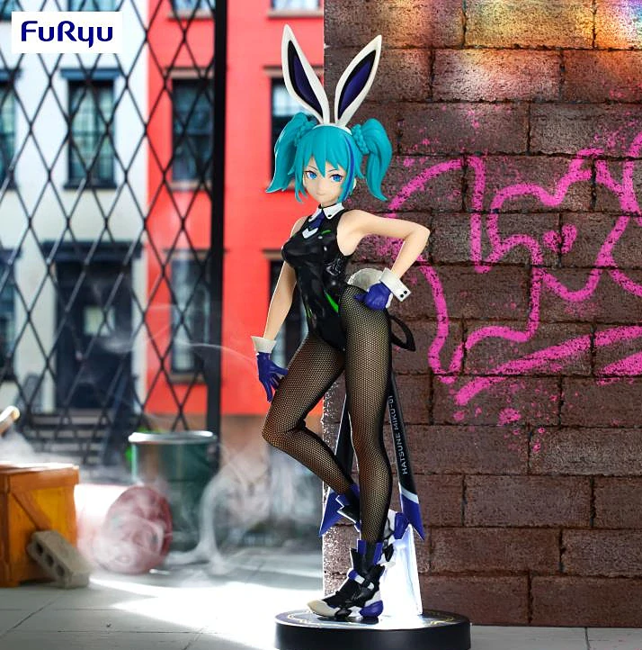 Vocaloid BiCute Bunnies Hatsune Miku (Street Violet Color Ver.) Figure