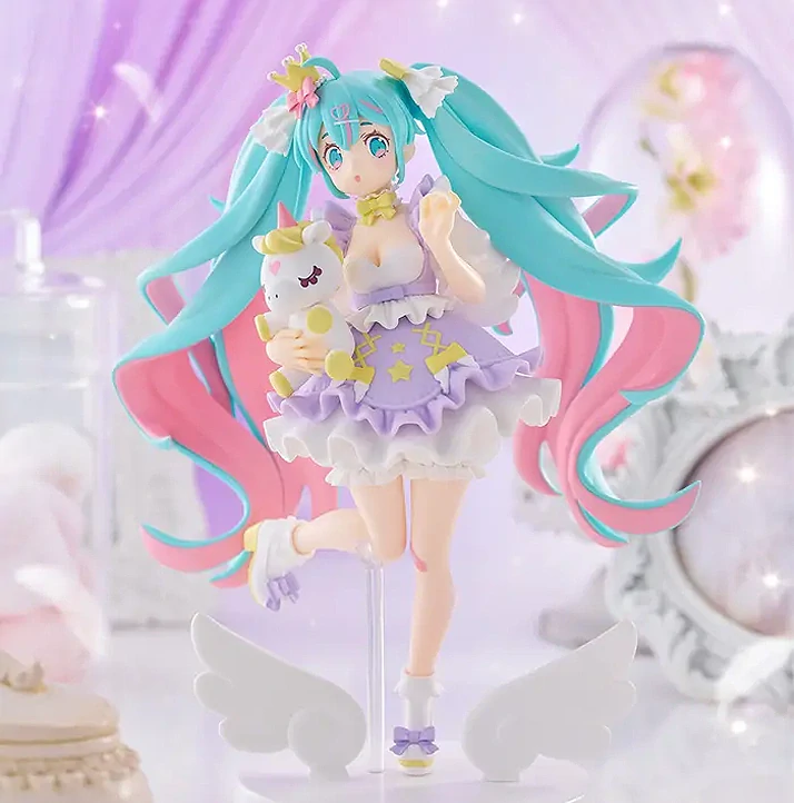 Vocaloid Tenitol Hatsune Miku (Yumekawa Princess Lavender Ver.) Figure
