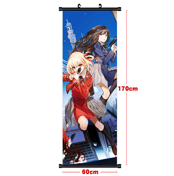 Wallscroll: Lycoris Recoil  Chisato Nishikigi & Takina Inoue