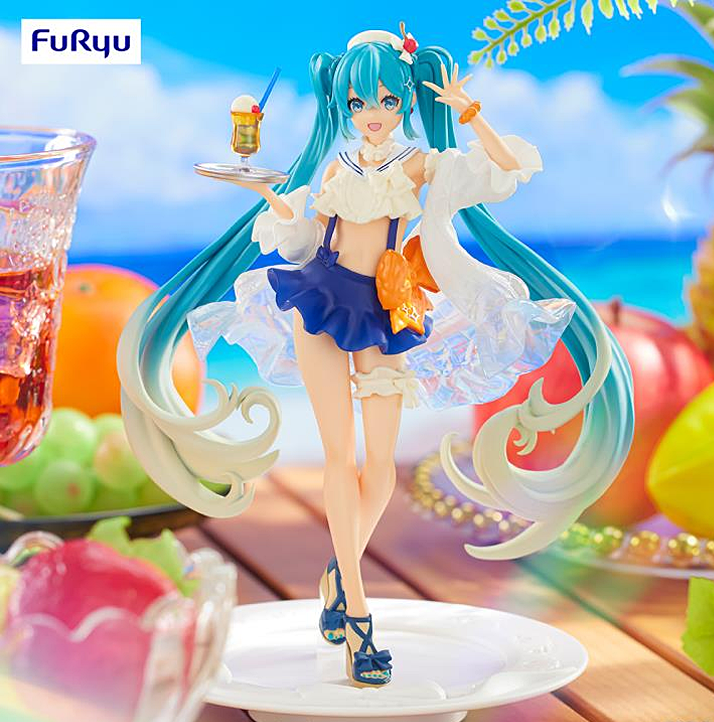 Vocaloid SweetSweets Series Hatsune Miku (Tropical Juice Color Ver.) Exceed Creative Figure