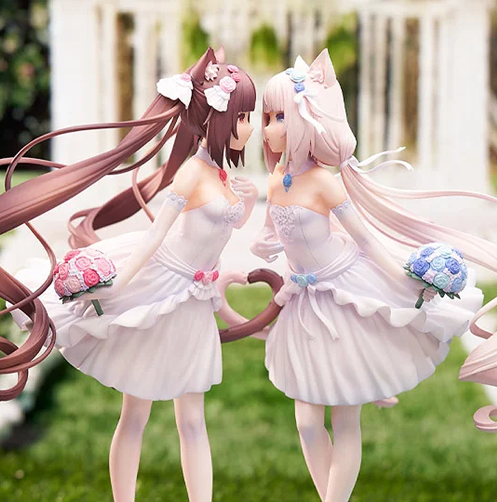 Nekopara Chocola & Vanilla (Vanilla Dream of Eden Ver.) 1/7 Scale Figure Set