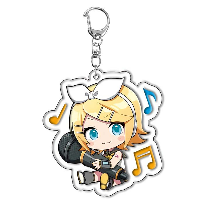 Akrylová Klíčenka Vocaloid Rin
