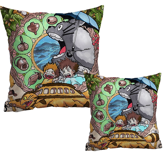 Povlak na polštář Ghibli Studio Totoro