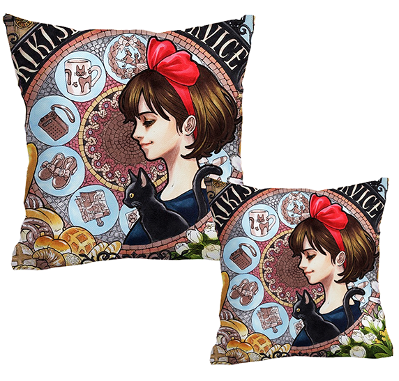 Povlak na polštář Ghibli Studio Kiki's Delivery Service