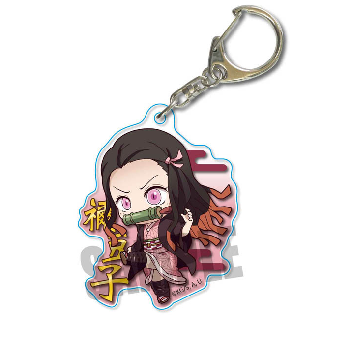 Akrylová Klíčenka Demon Slayer Nezuko
