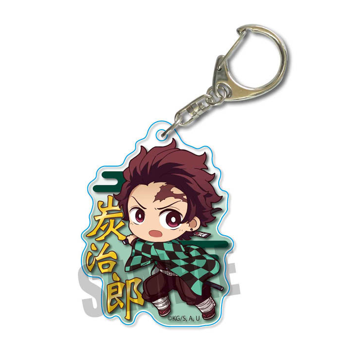 Akrylová Klíčenka Demon Slayer Tanjirou