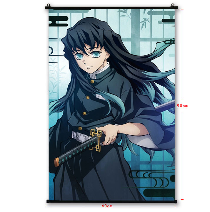 Wallscroll: Demon Slayer Muichiro Tokito