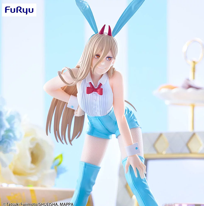 Chainsaw Man BiCute Bunnies Figure Power Light Blue Ver.