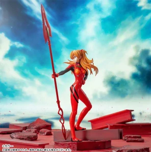 Rebuild of Evangelion Luminasta Asuka Shikinami Langley x Spear of Cassius Figure