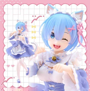 Re:Zero Starting Life in Another World Rem (Cat Maid Ver.) Coreful Figure