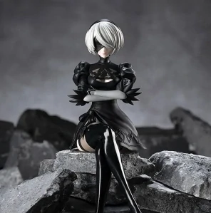 NieR: Automata Ver1.1a 2B Premium Perching Figure