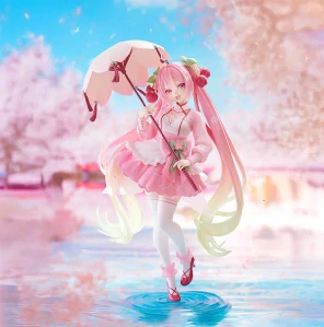 Vocaloid AMP+ Sakura Miku (Sakura Dress Ver.) Figure