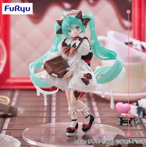 Hatsune Miku x TIROL CHOCO Trio-Try-iT Hatsune Miku (Milk Ver.) Figure