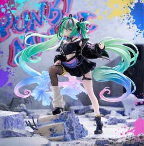 Vocaloid FiGURiZMa Hatsune Miku (Punk!) Figure