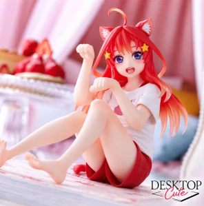 The Quintessential Quintuplets Desktop Cute - Itsuki Nanako Cat Roomwear Figure
