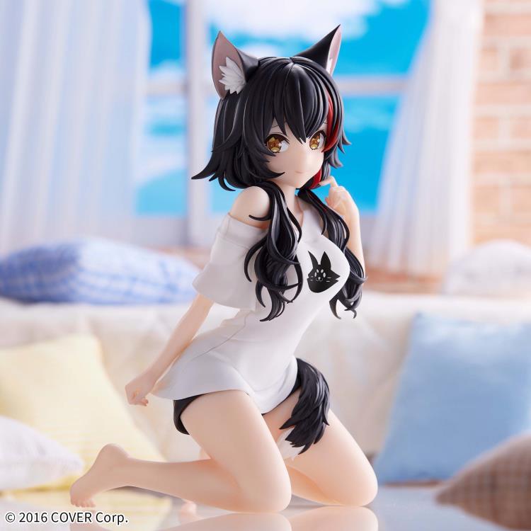 Hololive If Relax time Ookami Mio figure