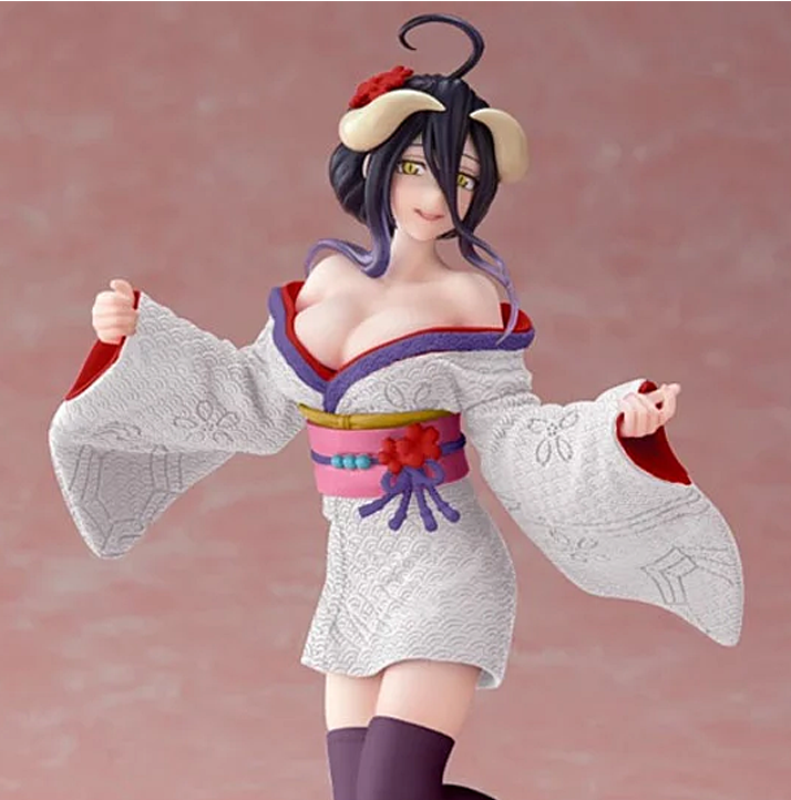 Overlord Albedo (Sakura Kimono Ver.) Coreful Figure (Renewal Edition)