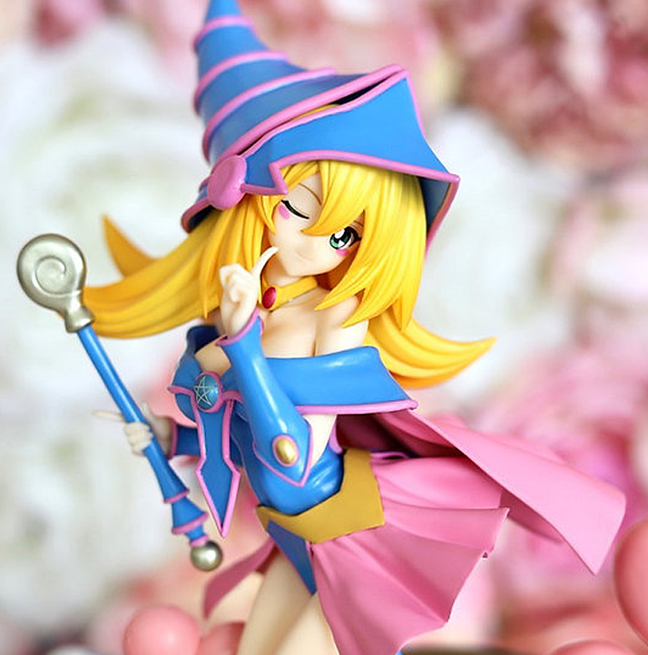 Yu-Gi-Oh! Dark Magician Girl Here Detail Figure