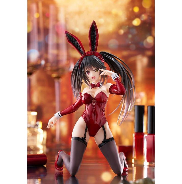 Date A Live V Desktop Cute Kurumi Tokisaki (Bunny Ver.) Figure