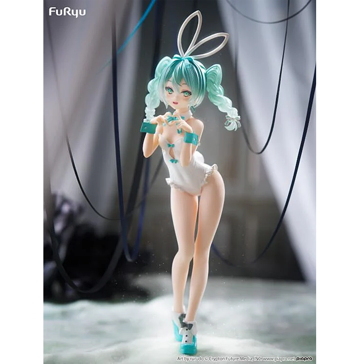 Vocaloid BiCute Bunnies Hatsune Miku (Rurudo White Color Ver.) Figure