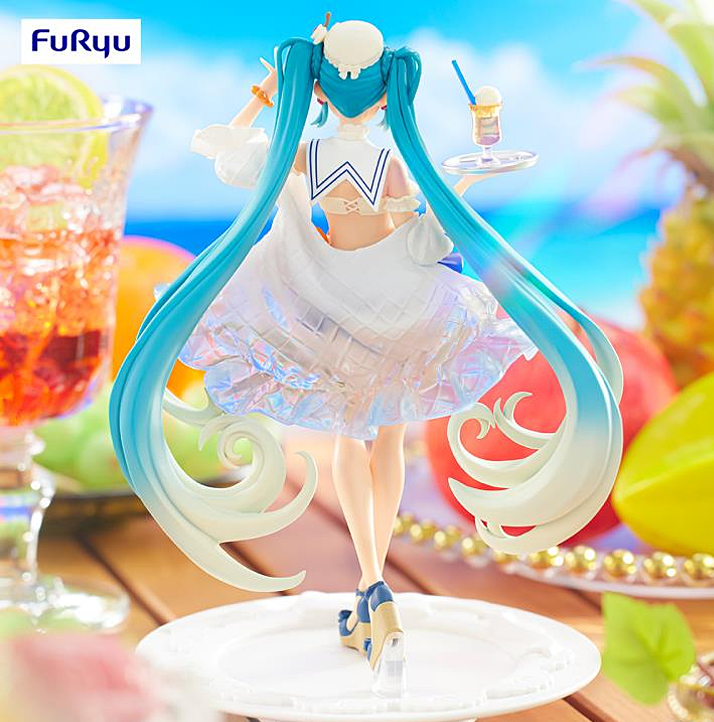 Vocaloid SweetSweets Series Hatsune Miku (Tropical Juice Color Ver.) Exceed Creative Figure