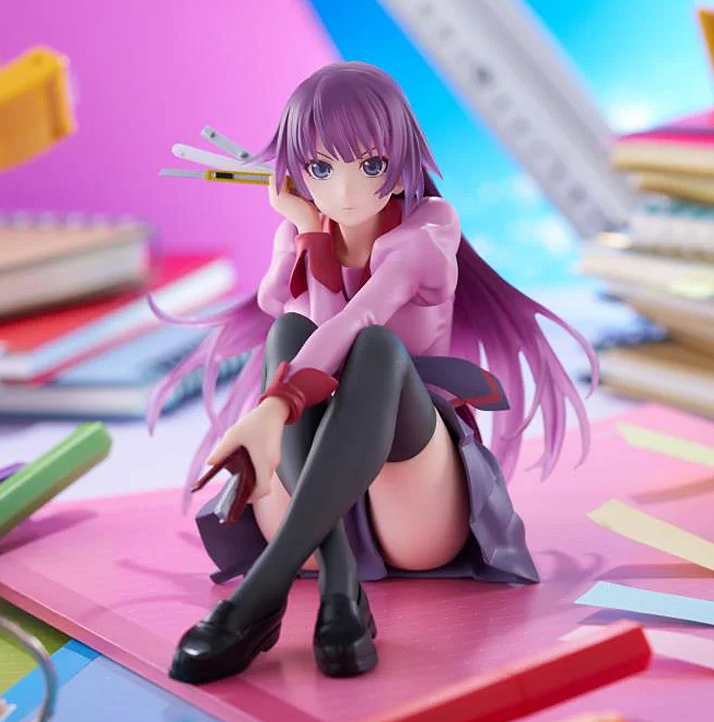 Monogatari Desktop Cute Hitagi Senjougahara Figure