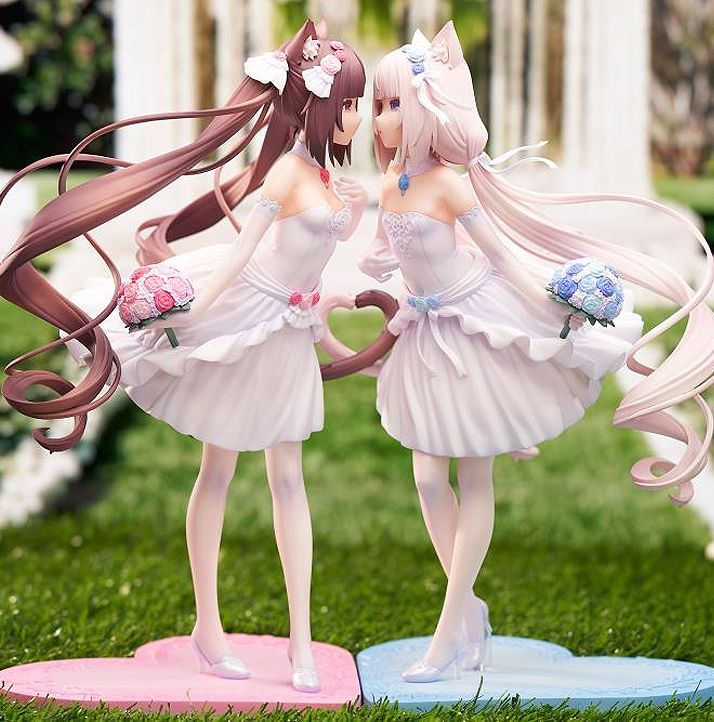 Nekopara Chocola & Vanilla (Vanilla Dream of Eden Ver.) 1/7 Scale Figure Set
