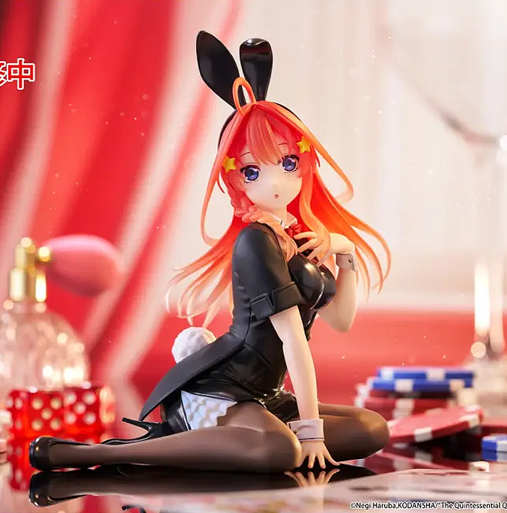 The Quintessential Quintuplets Desktop Cute Itsuki Nakano (Bunny Ver.) Figure