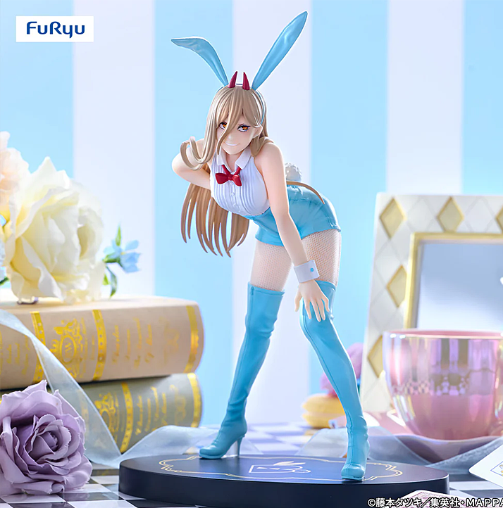 Chainsaw Man BiCute Bunnies Figure Power Light Blue Ver. 