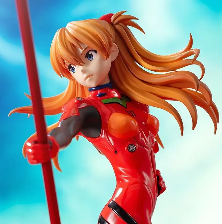 Rebuild of Evangelion Luminasta Asuka Shikinami Langley x Spear of Cassius Figure
