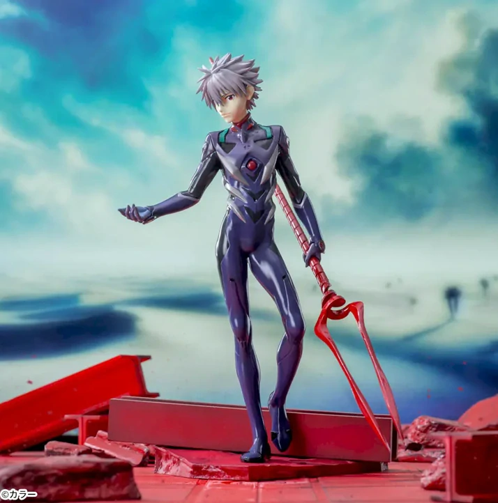 Rebuild of Evangelion Luminasta Kaworu Nagisa x Spear of Longinus Figure