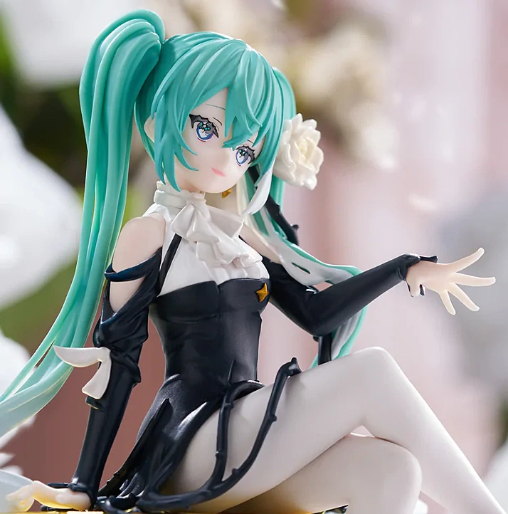Vocaloid Hatsune Miku Flower Fairy White Rose Ver. Figure