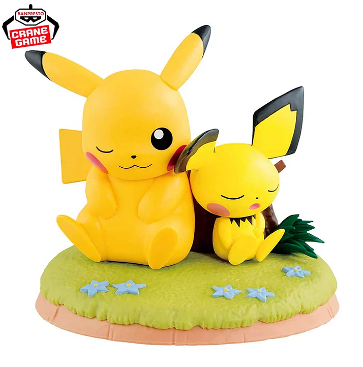 Pikatchu & Pichu Relaxing Time Figure