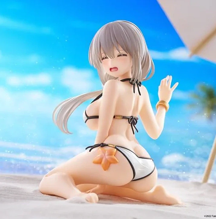 Uzaki-chan Wants to Hang Out! Desktop Cute Tsuki Uzaki (Swimwear Ver.) Figure