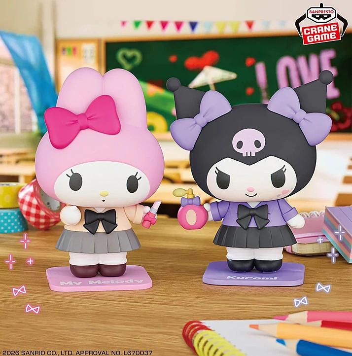 Sanrio Cosplay Kuromi Figure