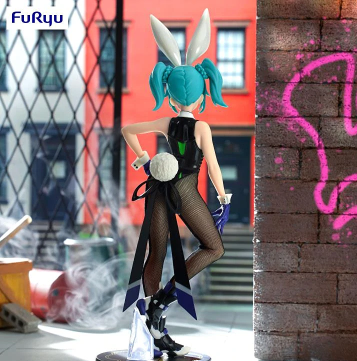 Vocaloid BiCute Bunnies Hatsune Miku (Street Violet Color Ver.) Figure