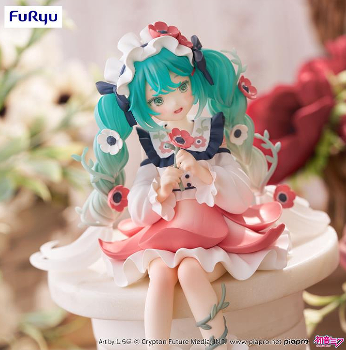 Vocaloid Hatsune Miku (Flower Fairy Anemone) Noodle Stopper Figure