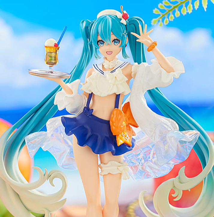 Vocaloid SweetSweets Series Hatsune Miku (Tropical Juice Color Ver.) Exceed Creative Figure