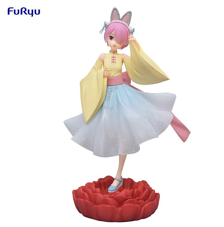 Re:Zero Starting Life in Another World Ram (Little Rabbit Girl Ver.) Exceed Creative Figure