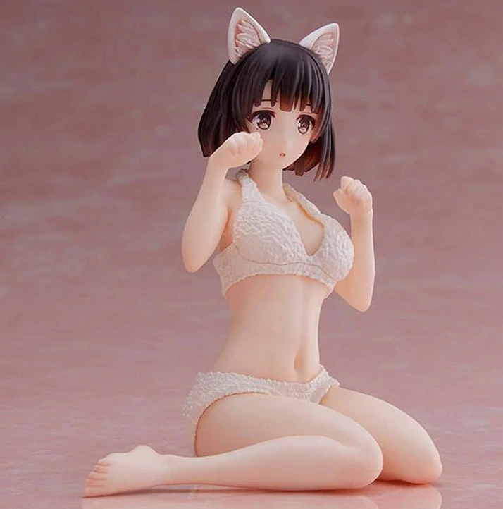 Saekano: How to Raise a Boring Girlfriend Fine Megumi Kato (Cat Roomwear Ver.) Coreful Figure