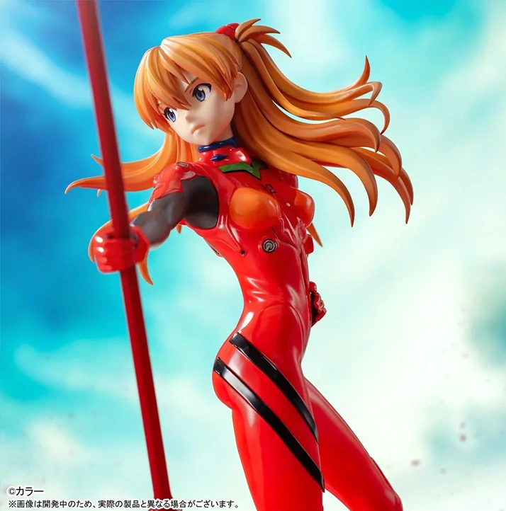 Rebuild of Evangelion Luminasta Asuka Shikinami Langley x Spear of Cassius Figure