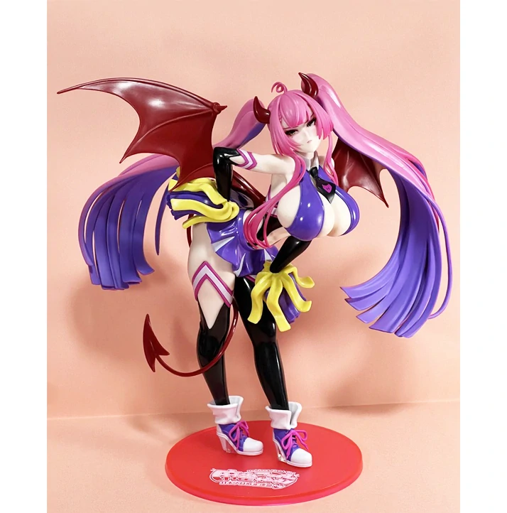 Mahjong Fight Girl Dia Mitsumoto Succubus Cheerleader Costume Ver. Figure