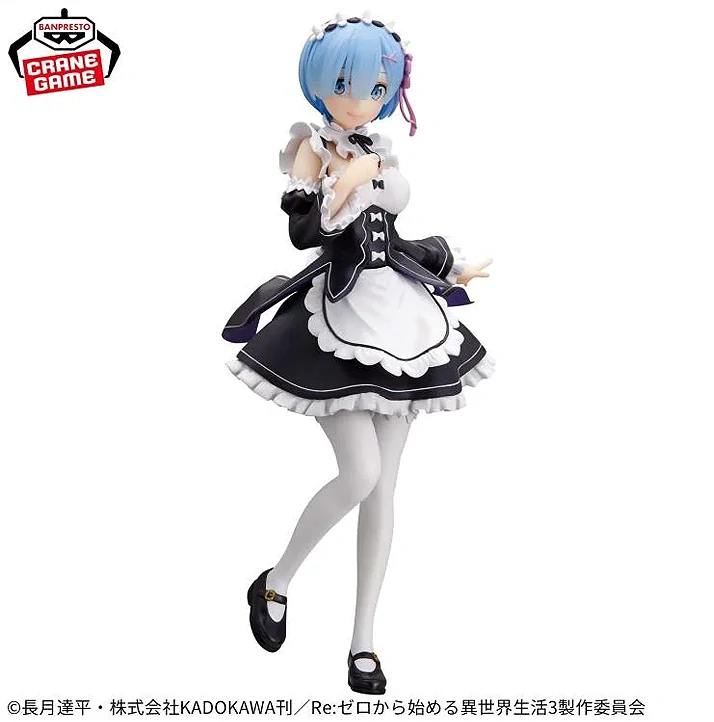 Re:Zero Starting Life in Another World Glitter & Glamours Rem (Maid Ver.)