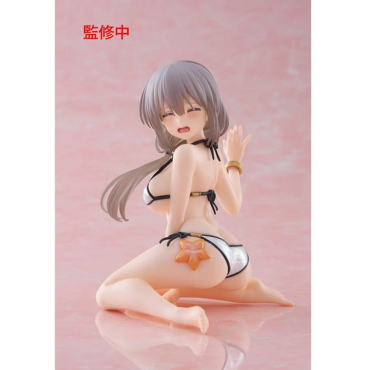 Uzaki-chan Wants to Hang Out! Desktop Cute Tsuki Uzaki (Swimwear Ver.) Figure