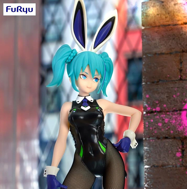 Vocaloid BiCute Bunnies Hatsune Miku (Street Violet Color Ver.) Figure