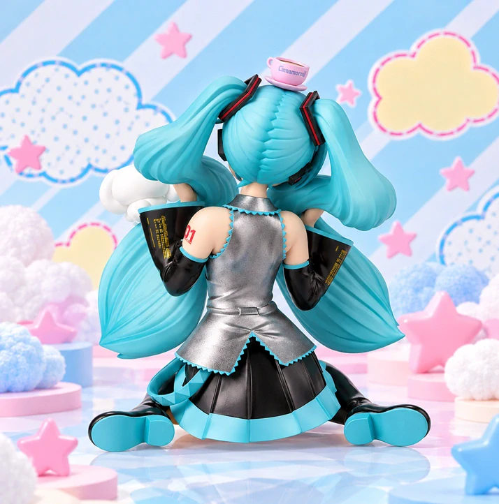 Hatsune Miku x Cinnamoroll Chokonose Premium Figure "Mofutto"