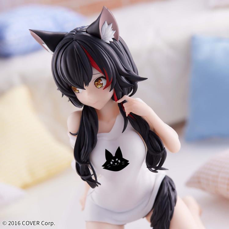 Hololive If Relax time Ookami Mio figure