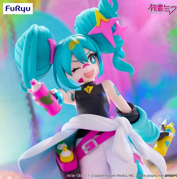 Vocaloid Trio-Try-iT Hatsune Miku (Paint Girl) Figure