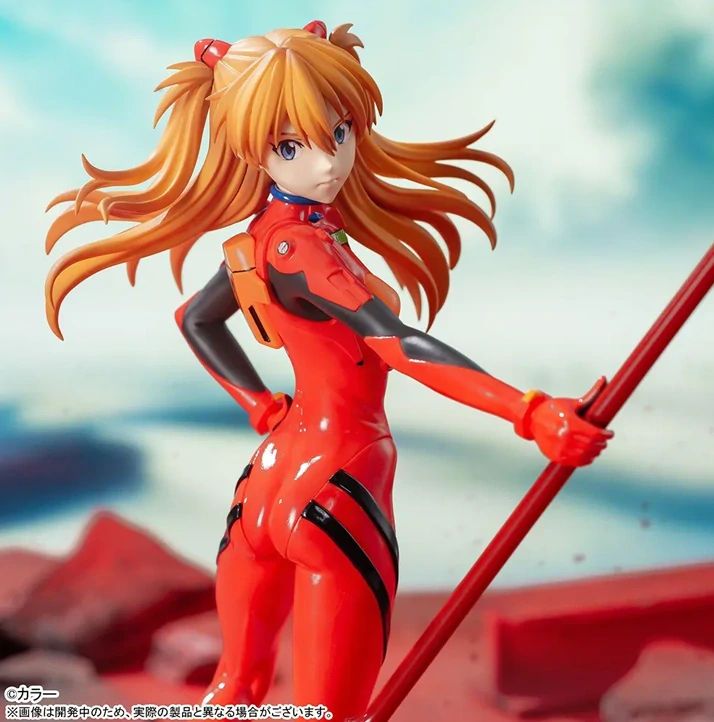 Rebuild of Evangelion Luminasta Asuka Shikinami Langley x Spear of Cassius Figure